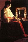 Georges de La Tour The Penitent Magdalen oil